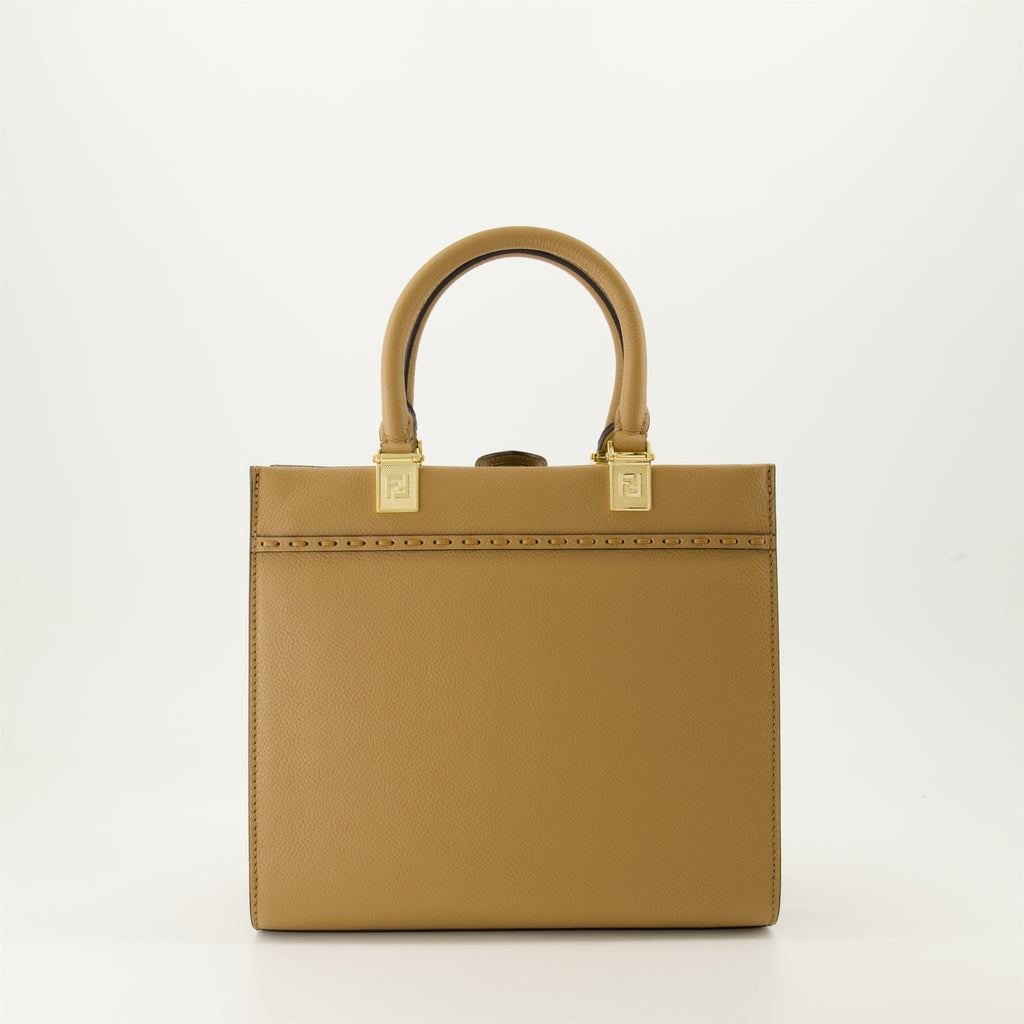 Borse tote Borsa Tote Sunshine Fendi Beige Femme
