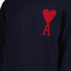Maille Pull Ami de coeur Ami PARIS Bleu Unisexe
