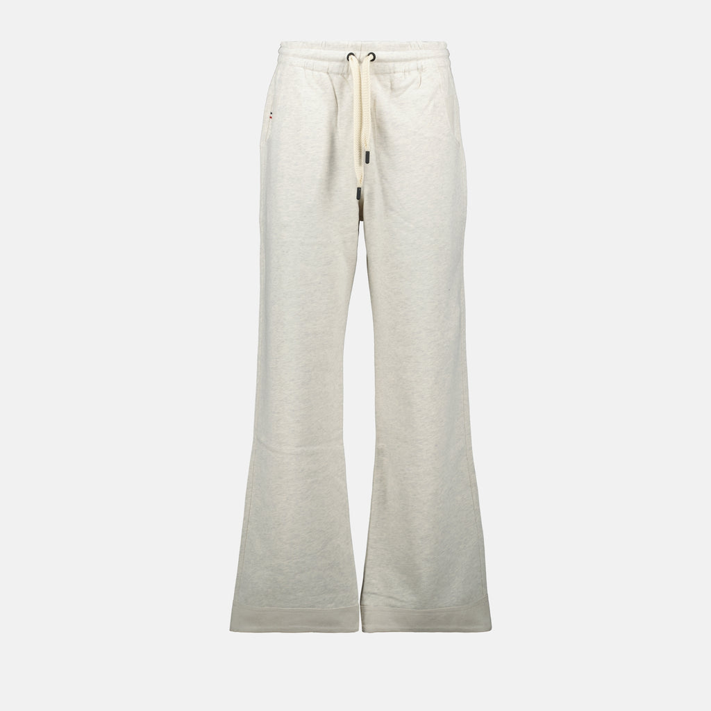 Pantalons Pantalon de survêtement en coton Moncler Grenoble Gris Femme