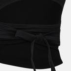 Image of the black Top T-Bunny tail article by Diesel for Women - Spring-Summer 2026 - Detailed view_2