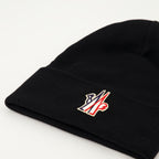 Gorras, sombreros y gorros Bonnet en laine pure Moncler Grenoble Negro Homme