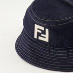 Hats, caps and beanies Bob FF in Denim Fendi Dark blue Homme