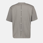 T-shirts T-shirt à logo Moncler Gris Homme