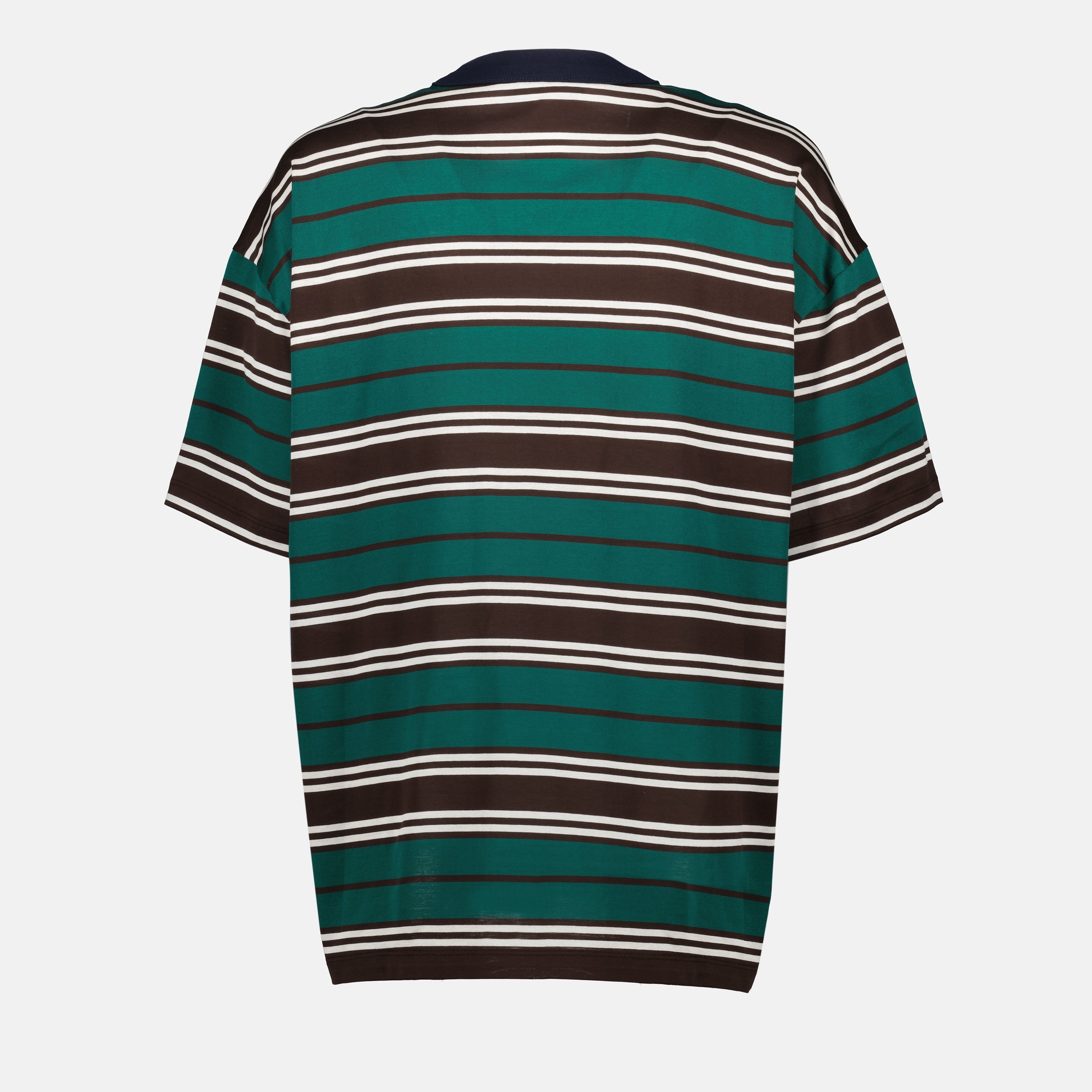 T-shirts T-shirt rayé Prada Green Femme