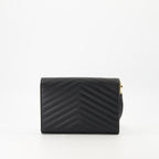 파우치 Pochette Cassandre Saint Laurent 검은색 Femme