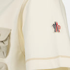 T-Shirts T-Shirt mit Tasche Moncler Grenoble Beige Homme