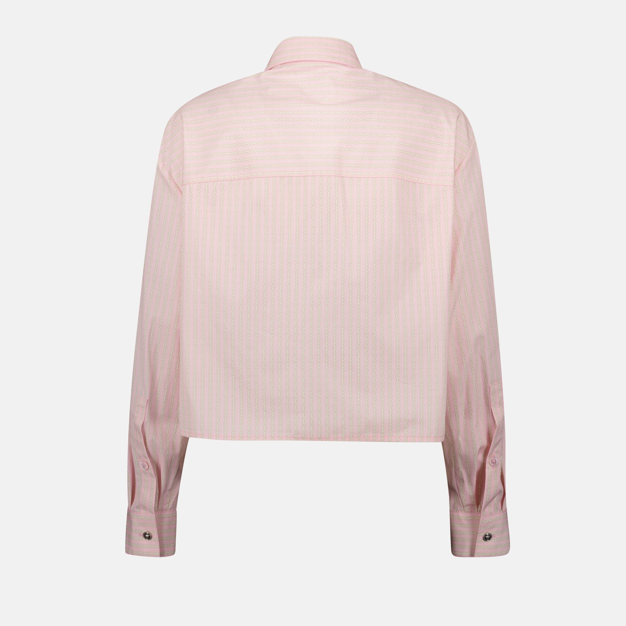 Camisas Camisa Cortada Versace Rosa Femme