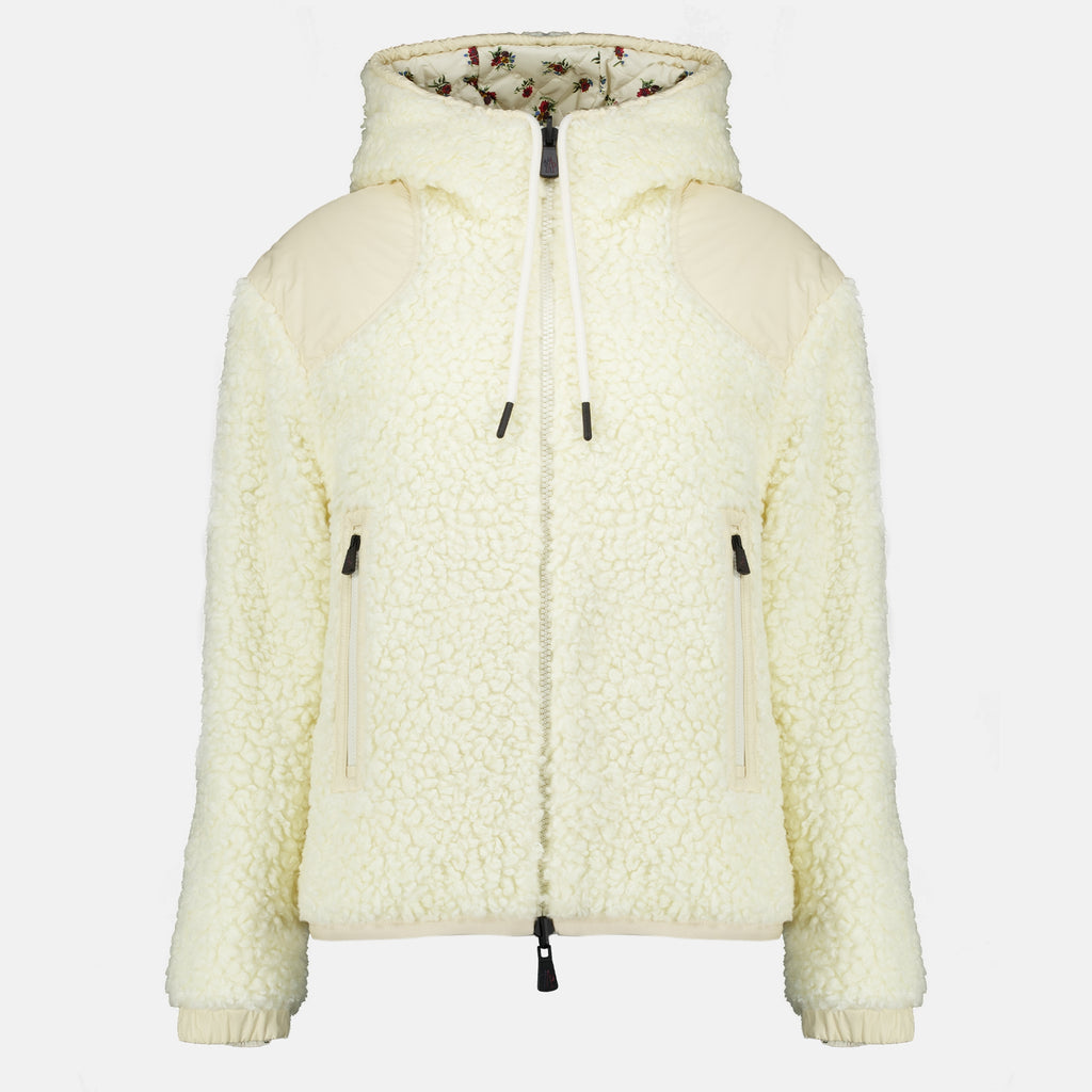 Vestes Veste zippée réversible en teddy Moncler Grenoble Beige Femme