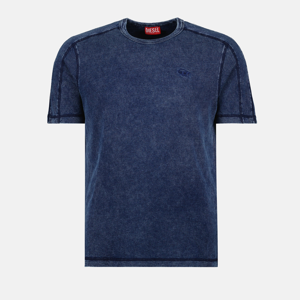 T-shirts T-shirt T-adjind Diesel Bleu Homme