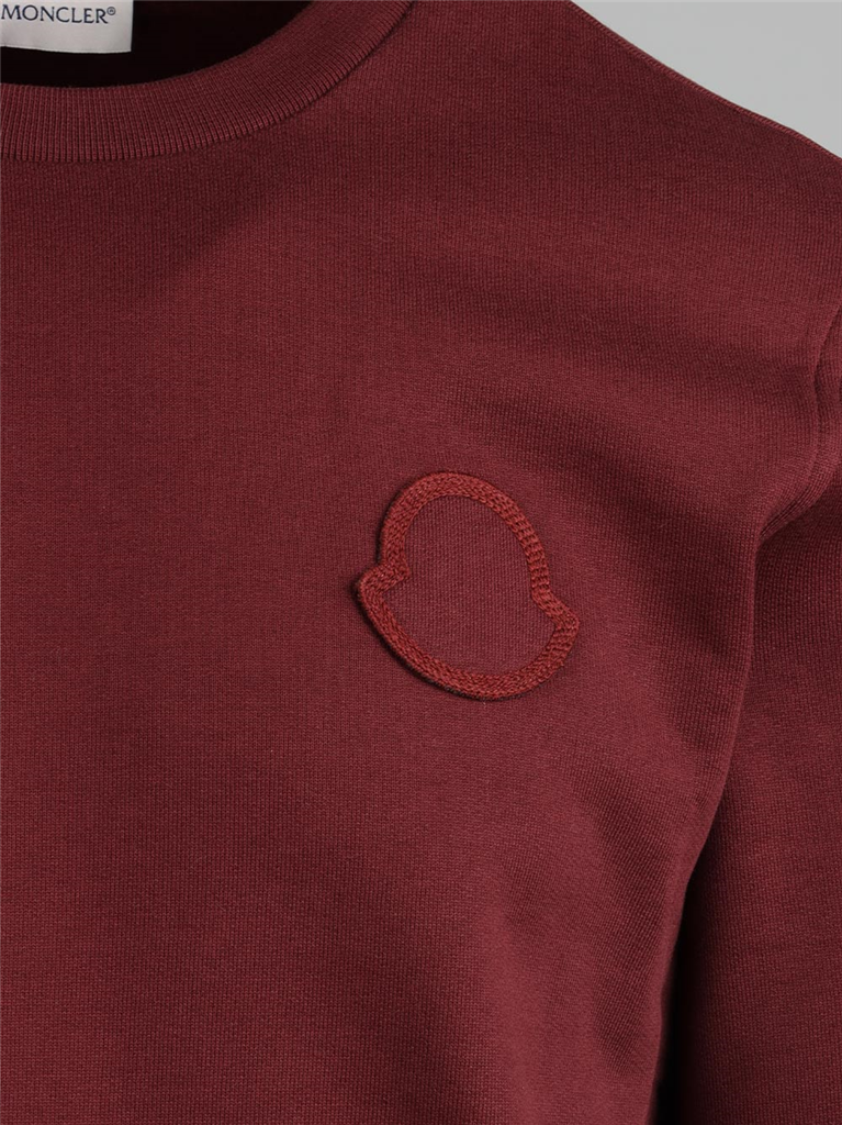 Sweatshirts G2091 8G00045 899FL 465 red Moncler Bordeaux Homme