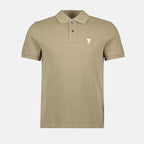 Polo shirts Polo Ami de coeur Ami PARIS Beige Homme