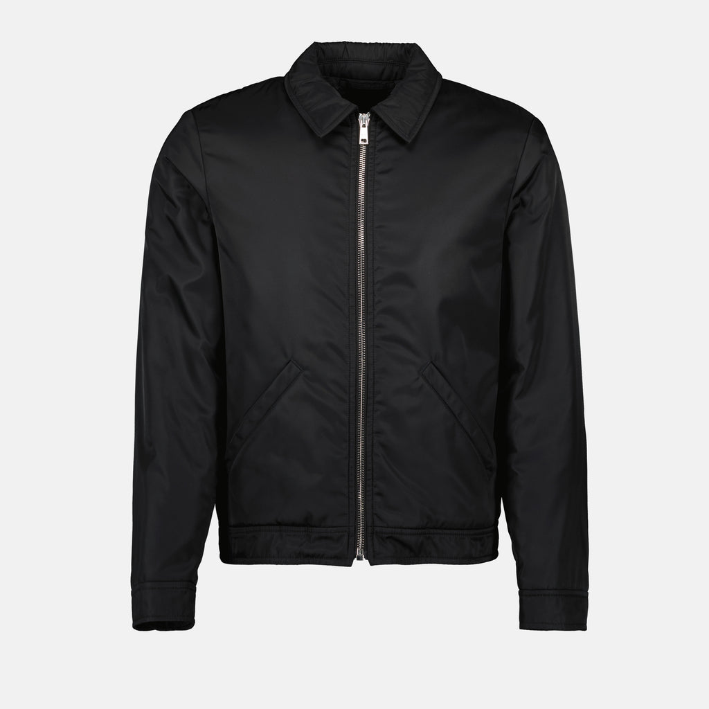 Jackets Nylon Bomber Prada Black Homme