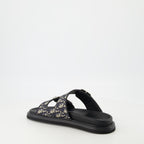 Scarpe aperte Sandali Aqua Oblique Dior Nero Homme