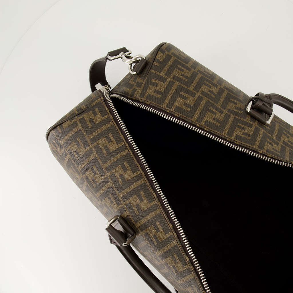 Borse sportive e da viaggio Sac de voyage FF Fendi Marrone Homme