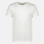 T-shirts T-shirt Branco de Algodão Bordado CD Dior Blanc Homme