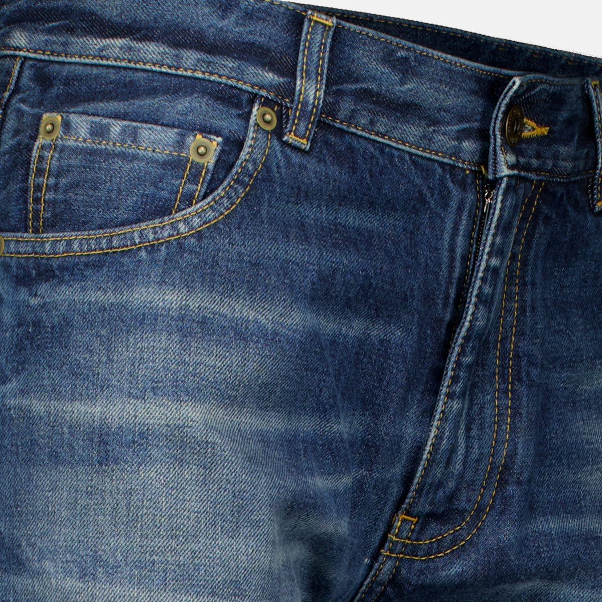 Pantalons Jean en denim bleu Miu Miu Bleu foncé Femme