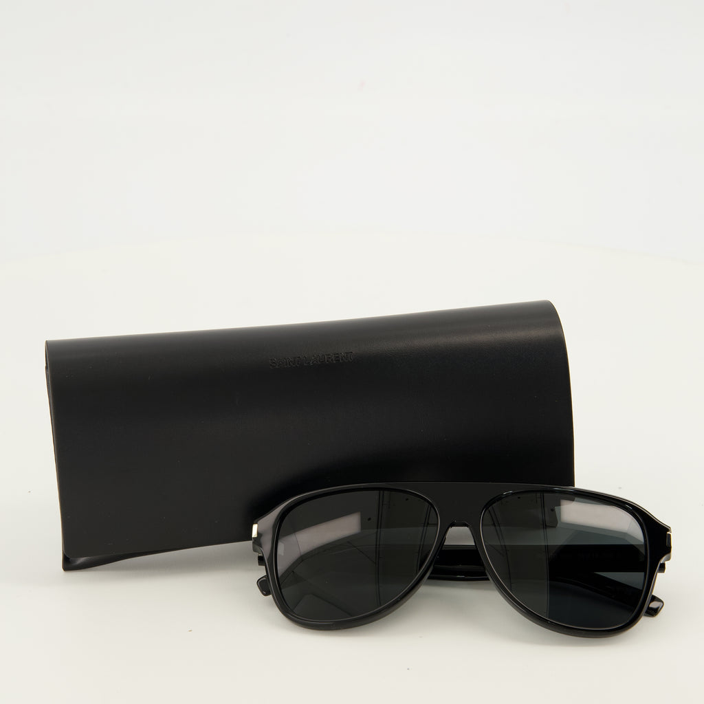 Lunettes Gafas de sol SL 970 negras Saint Laurent Noir Unisexe