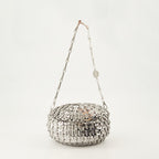 Bolsas de mão e de ombro Sac Iconic 1969 Sphere Rabanne Prata Femme