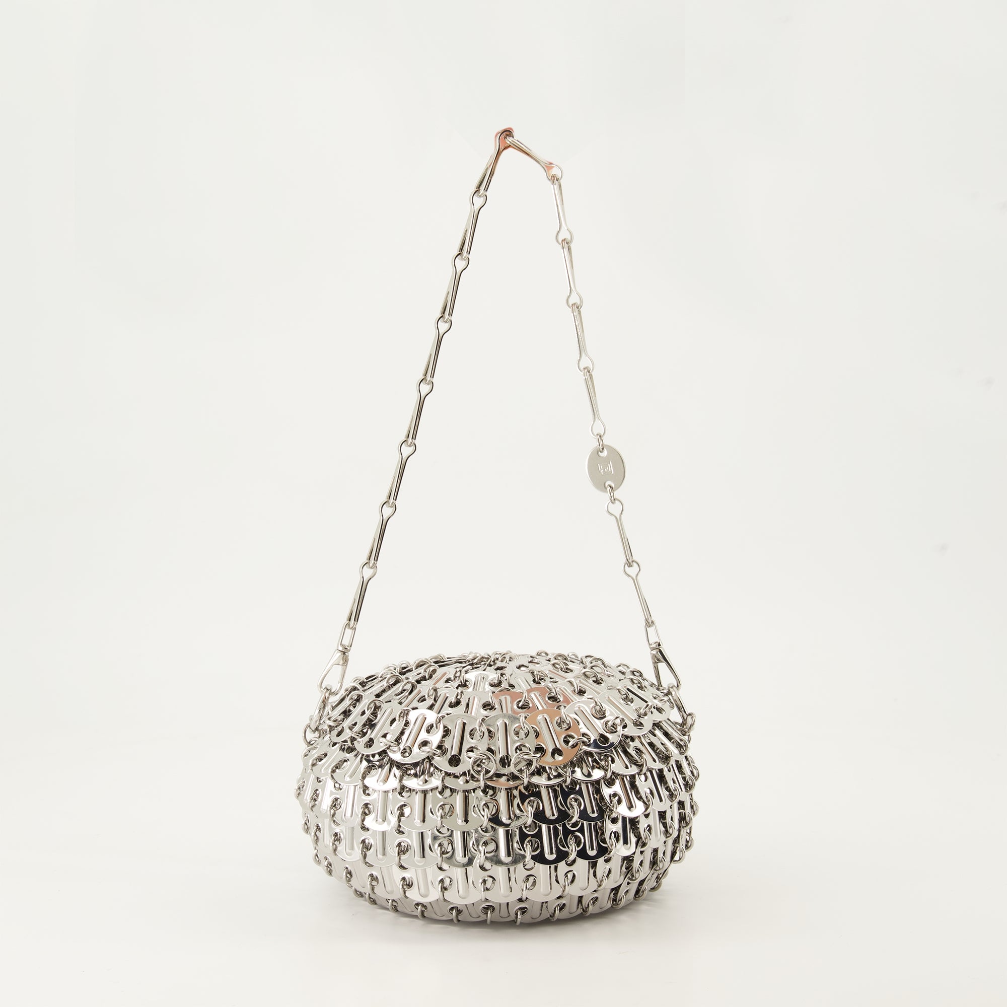 Bolsas de mão e de ombro Sac Iconic 1969 Sphere Rabanne Prata Femme