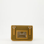 Crossbody bags Petite sacoche en Re-Nylon et cuir Prada Green Homme