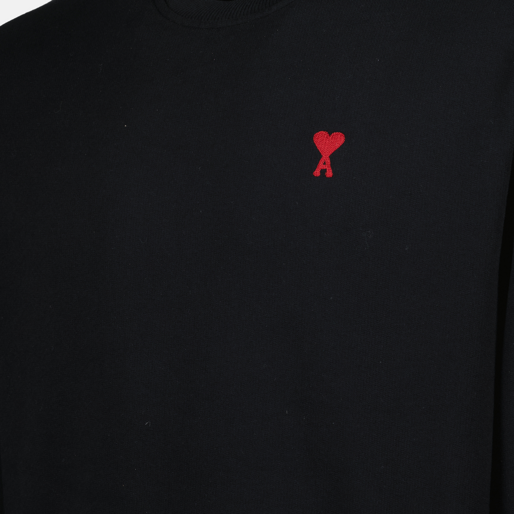 Felpe Felpa Ami de coeur Ami PARIS Nero Unisex