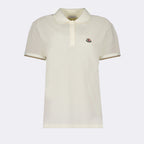 Polos Logo Polo Moncler Bege Femme