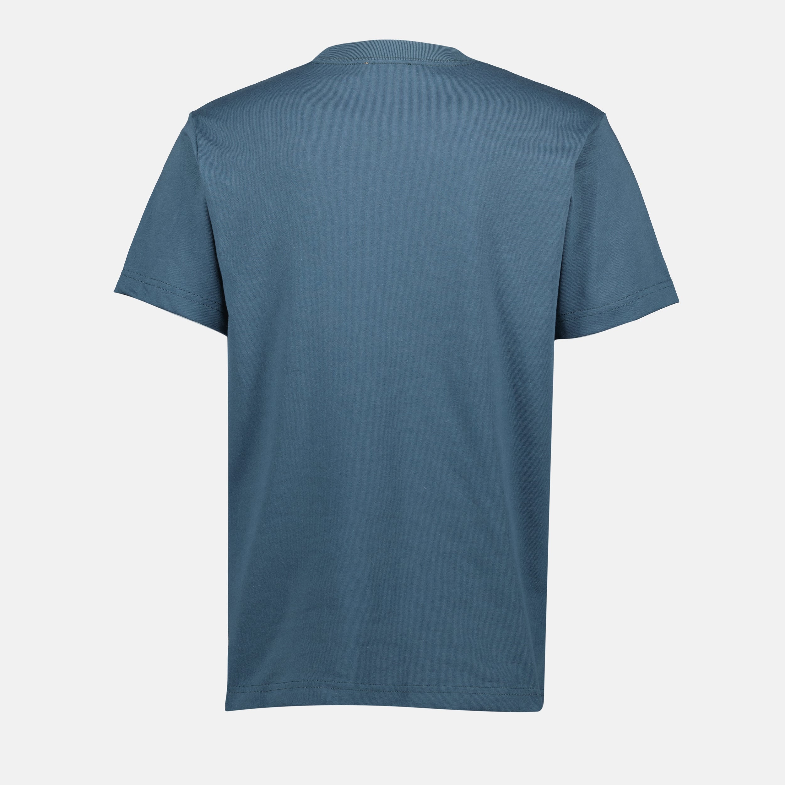 T-shirts T-shirt à logo brodé Dior Bleu Homme