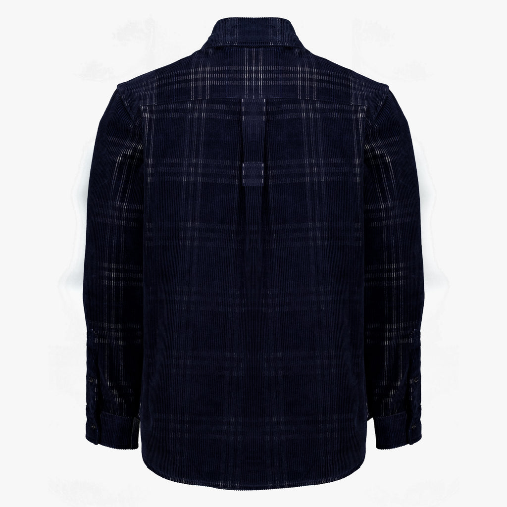Chemises Surchemise en velours côtelé Burberry Bleu foncé Homme