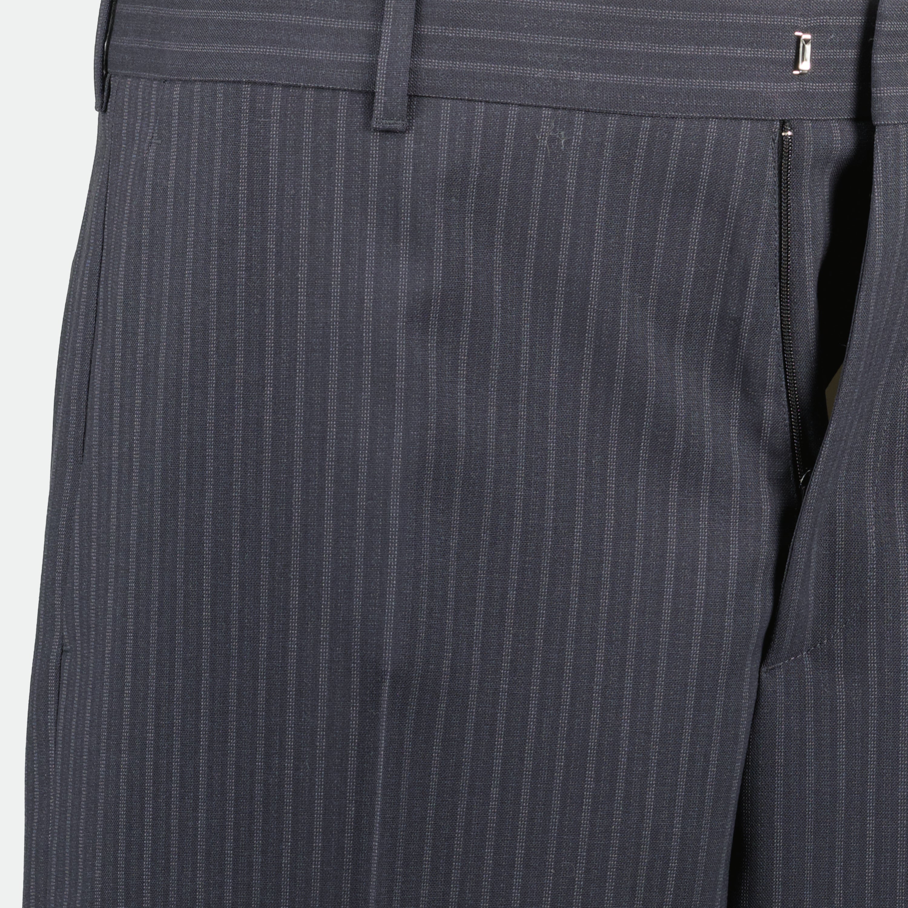 Pants Striped Pants Dior Gray Homme