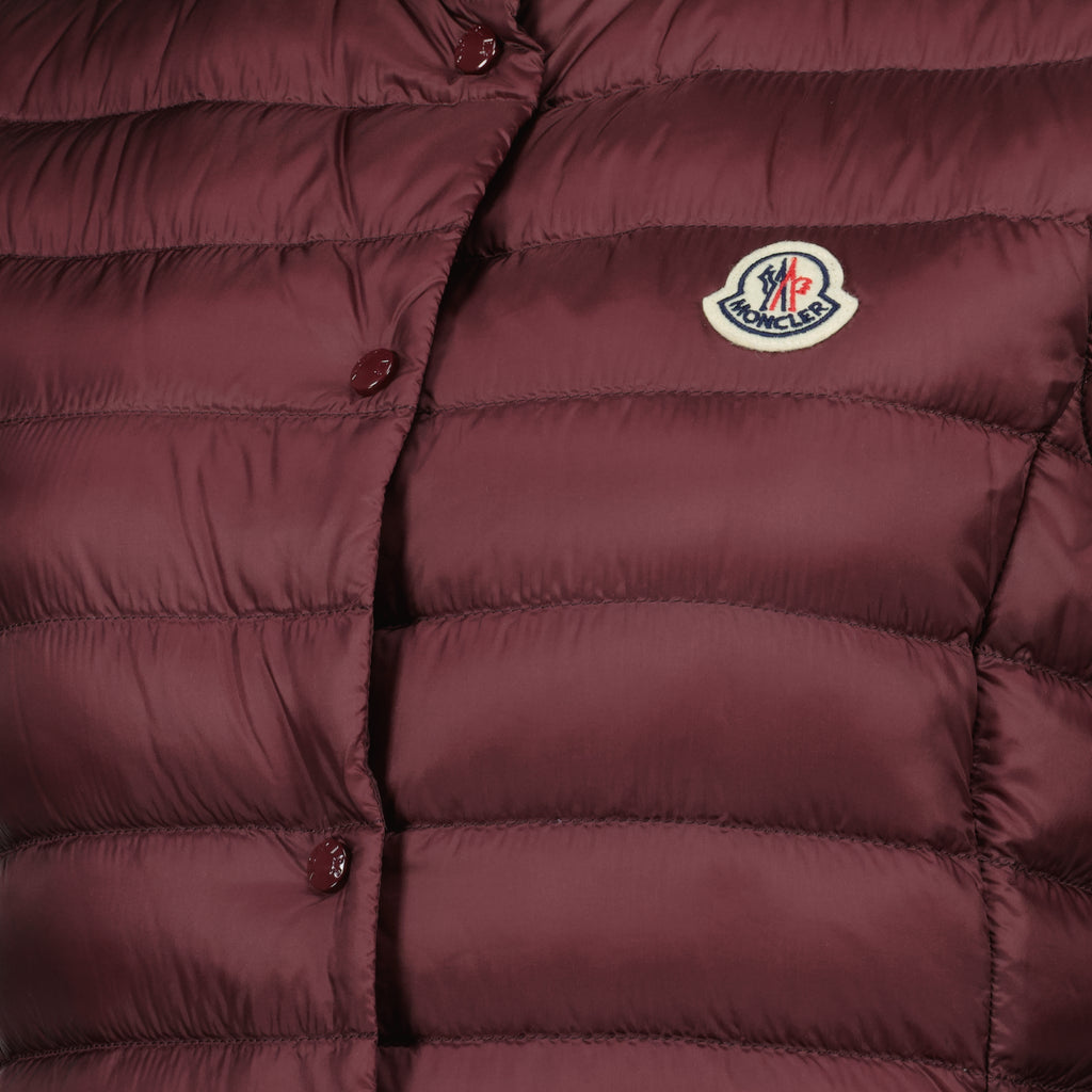Vestes Doudoune sans manches Liane Moncler Bordeaux Femme