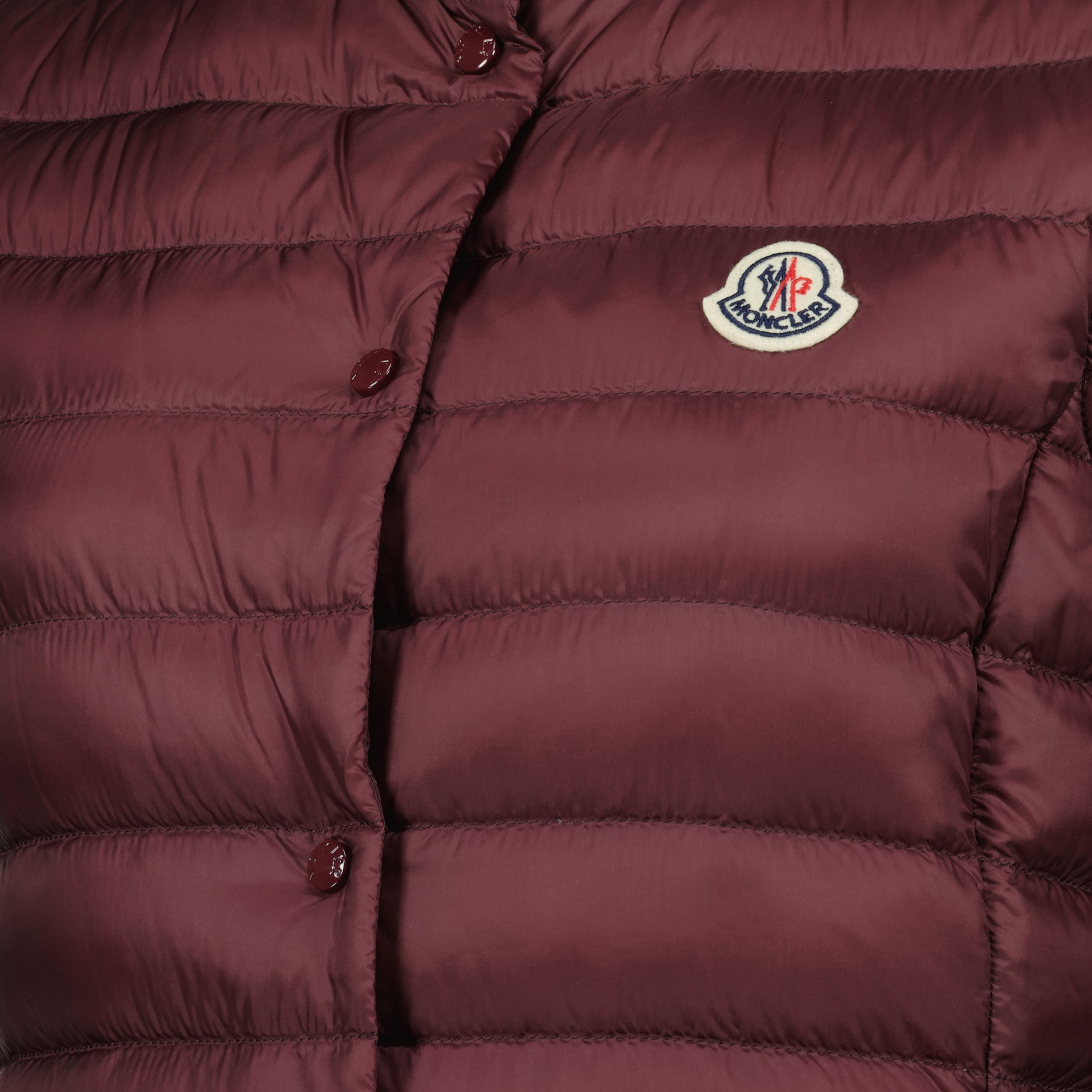 Vestes Doudoune sans manches Liane Moncler Bordeaux Femme