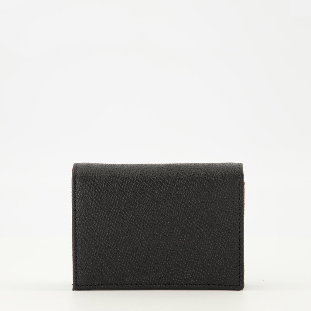 Petite maroquinerie Portefeuille Vlogo en cuir noir Valentino Garavani Noir Femme