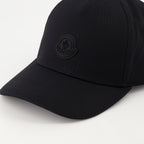 Chapeaux, casquettes et bonnets Casquette à logo Moncler Noir Homme