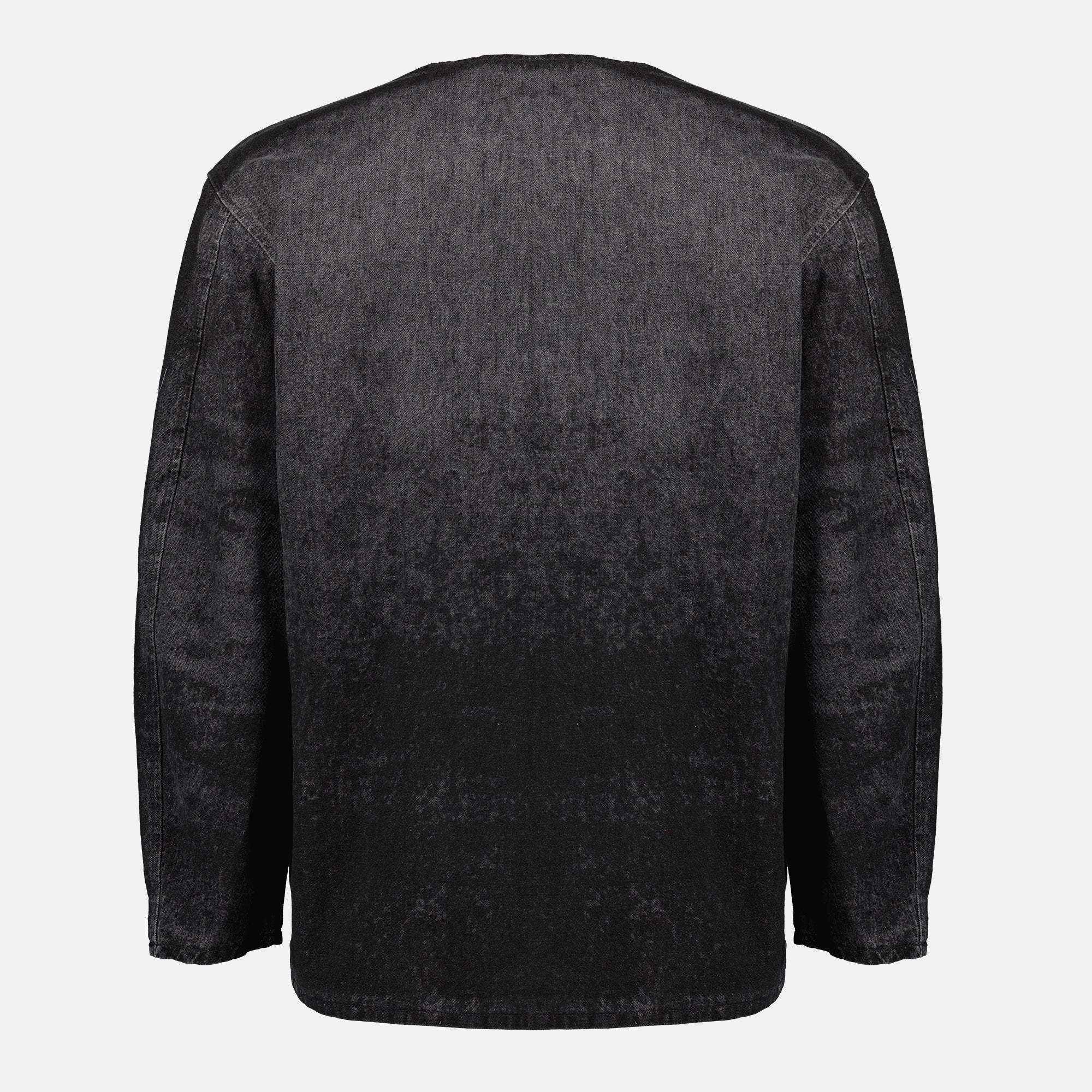 Image of the Diesel D-Boy black jacket for Unisex - Autumn-Winter Season 2025 - Back View