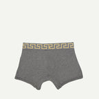 Sous-vêtements et homewear Boxer Medusa long Versace Gris Homme