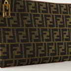 파우치 Pochette baguette imprimé FF Fendi 갈색 Femme