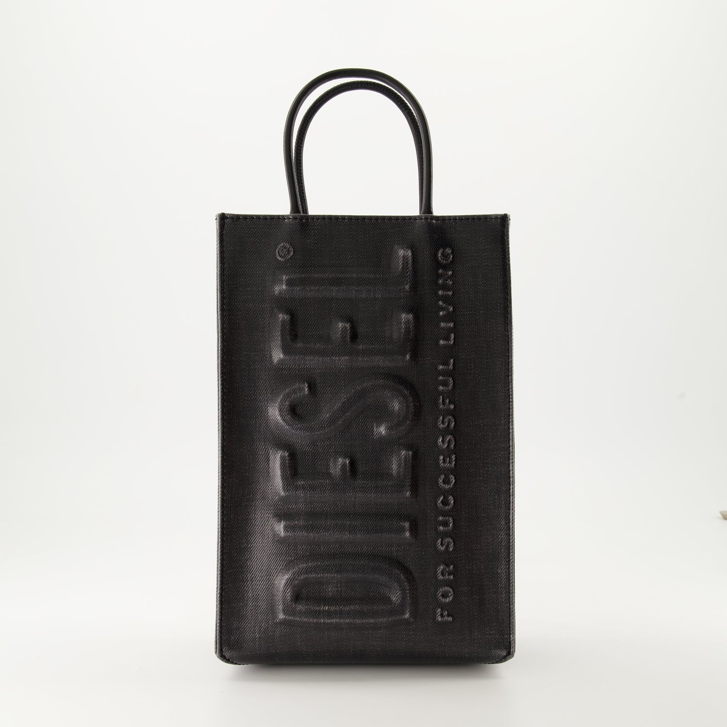 Sacs cabas Sac 3d shopper MX Diesel Noir Unisexe