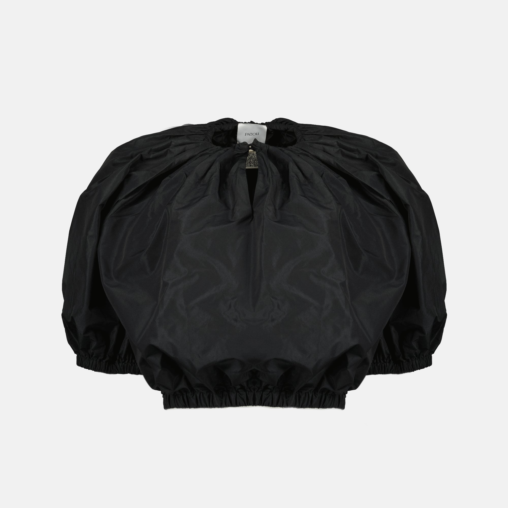 Image de l'article Top Bubble noir de la marque Patou pour Femme - Saison Printemps-Été 2026 - Vue de Face