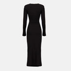 Robes 오르빗 드레스 Christopher Esber Noir Femme