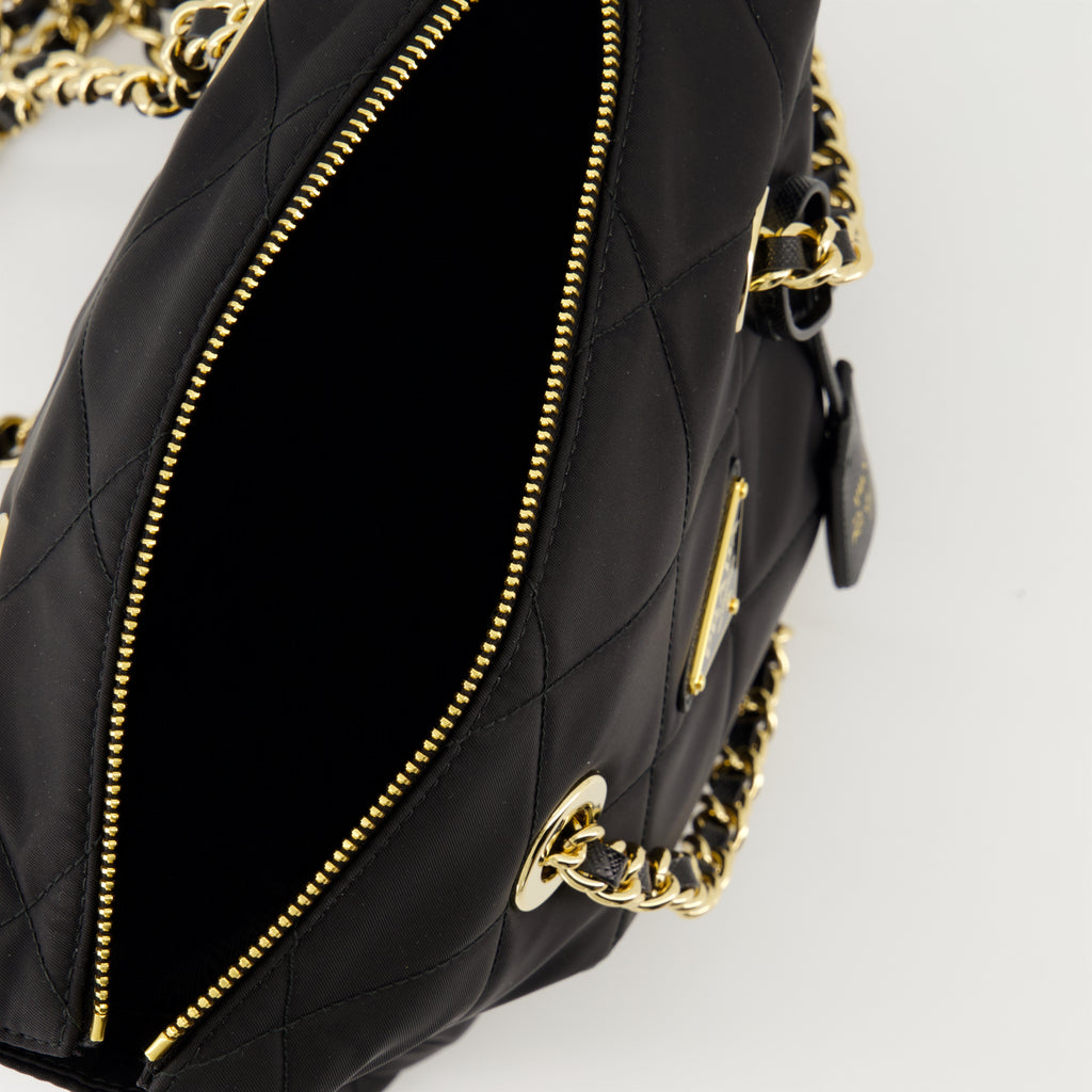Sacs à main et épaule Sac cabas en Re-Nylon Prada Noir Femme