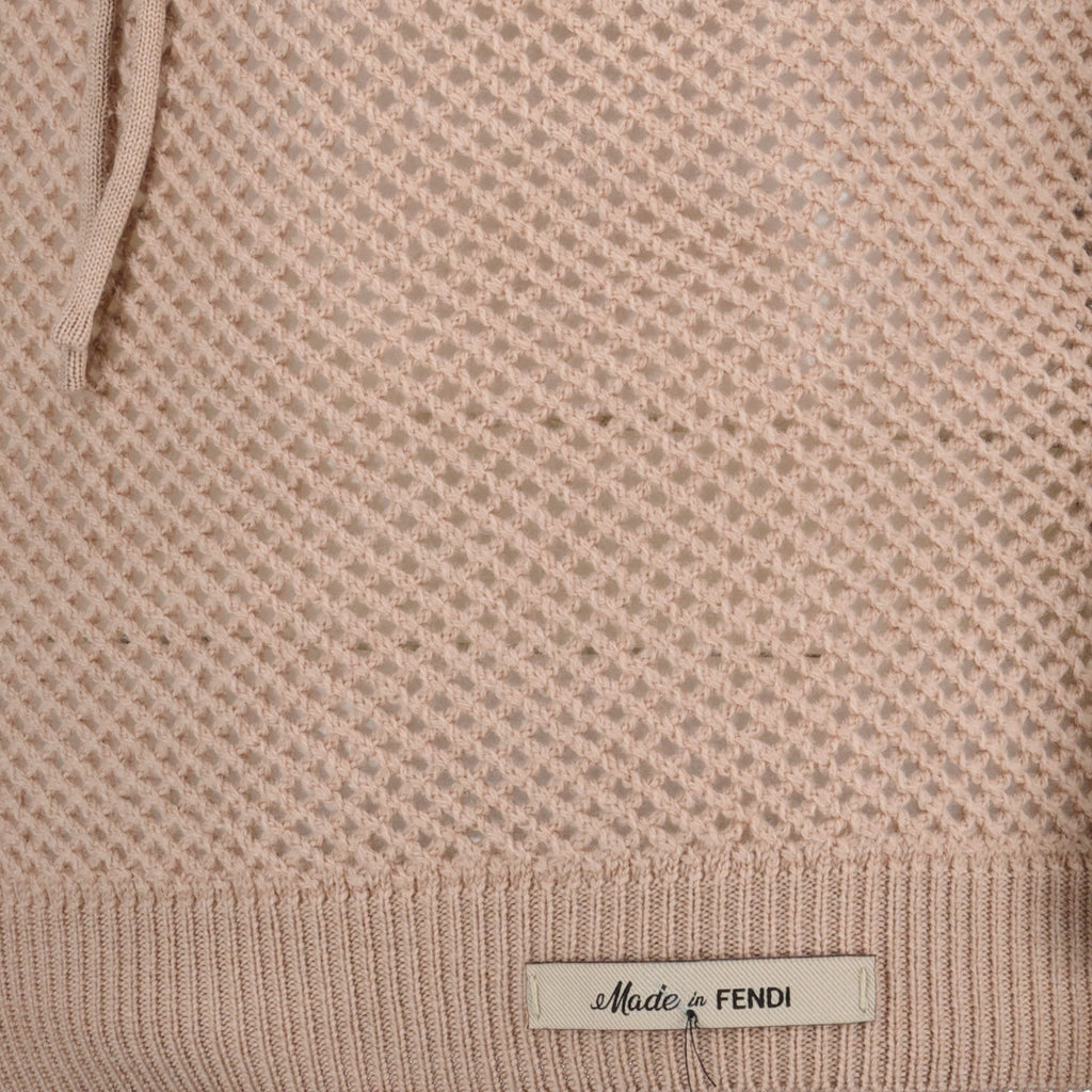 Camisetas Sweater em Malha Fendi Bege Homme