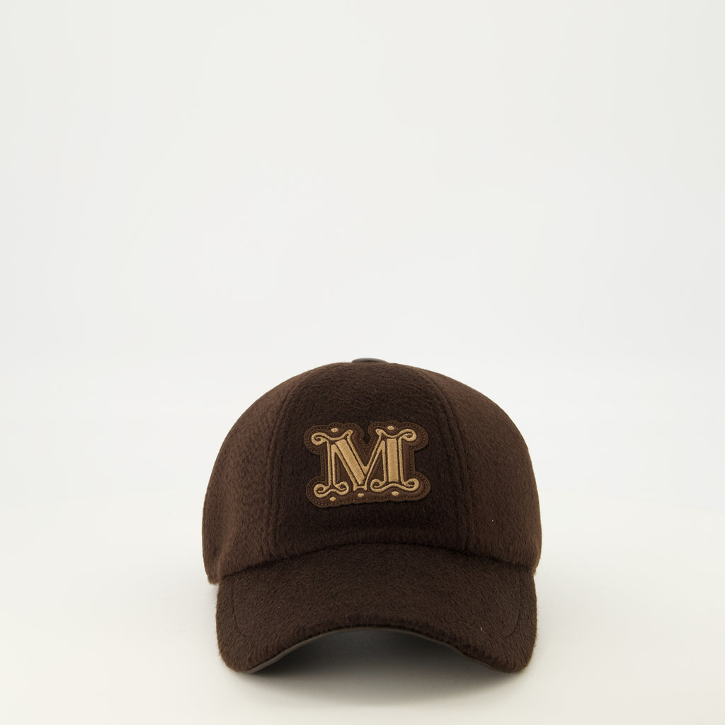 Chapeaux, casquettes et bonnets Braune Kaschmirmütze Max Mara Marron Femme