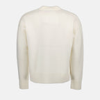 Maille Pull Ami de Coeur Ami PARIS Blanc Unisexe