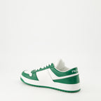 Baskets Baskets Downtown Prada Vert Femme