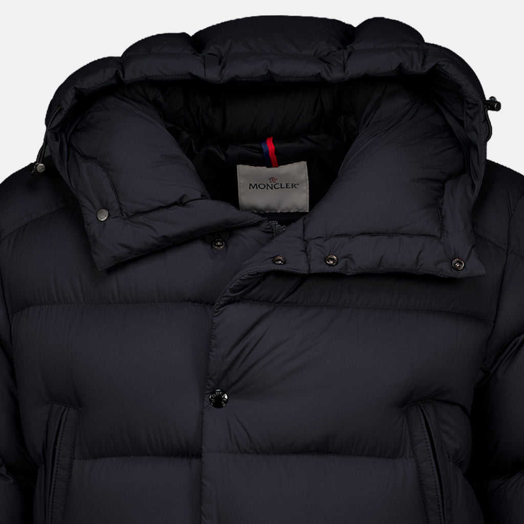 Manteaux Doudoune mi-longue Bretagne Moncler Noir Homme