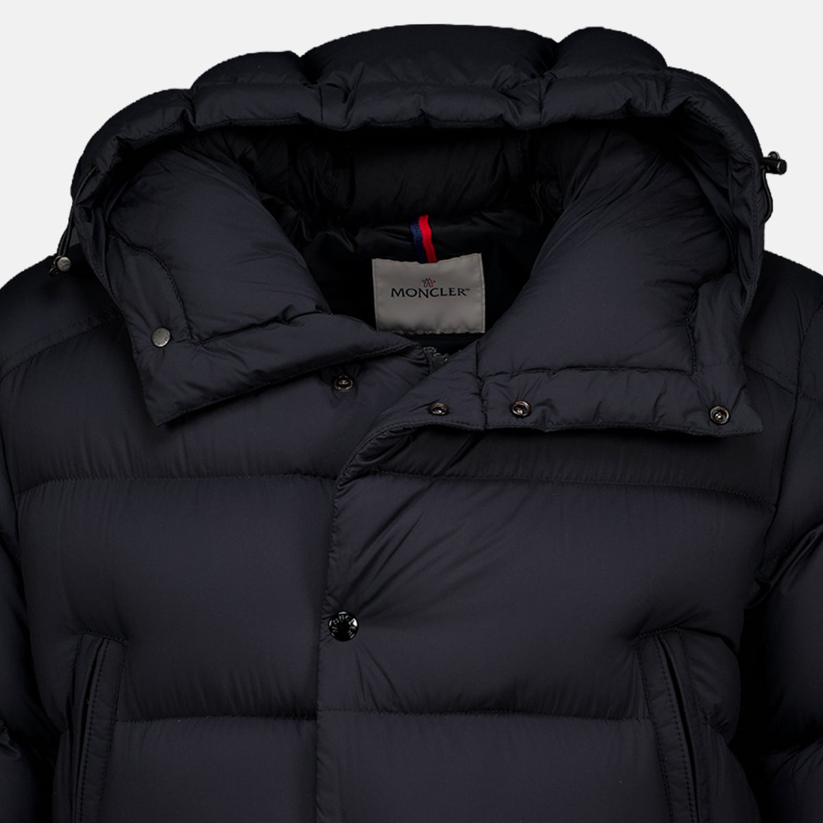 Manteaux Doudoune mi-longue Bretagne Moncler Noir Homme