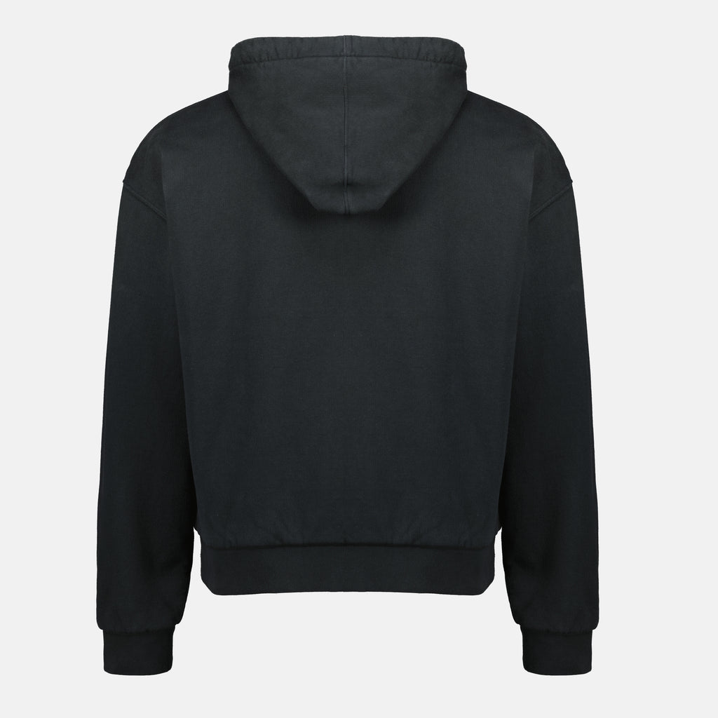 Immagine dell'articolo Giacca nera con cappuccio e zip di Dior per Uomo - Primavera-Estate 2026 - Vista posteriore