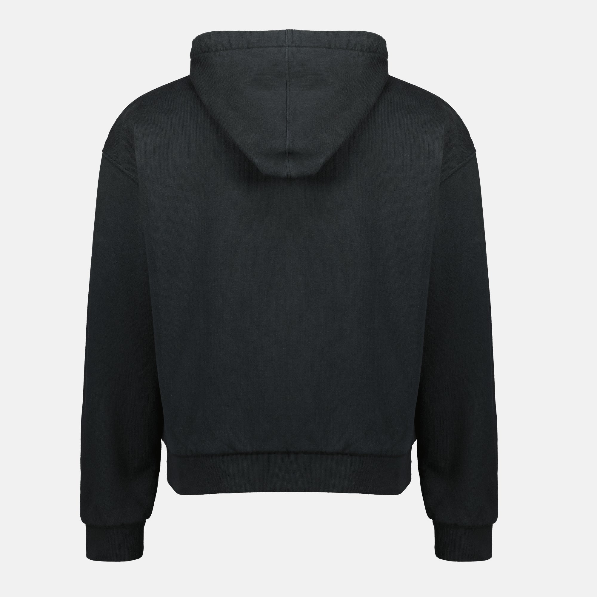 Immagine dell'articolo Giacca nera con cappuccio e zip di Dior per Uomo - Primavera-Estate 2026 - Vista posteriore