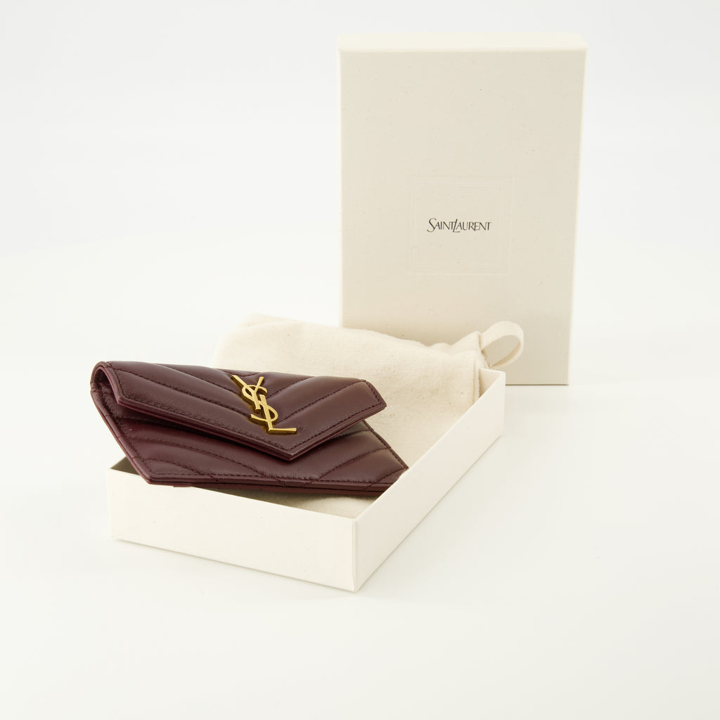 Imagen del portacartas Cassandre Fragments de la marca Saint Laurent para Mujer - Temporada Otoño-Invierno 2025 - Vista Detallada_3