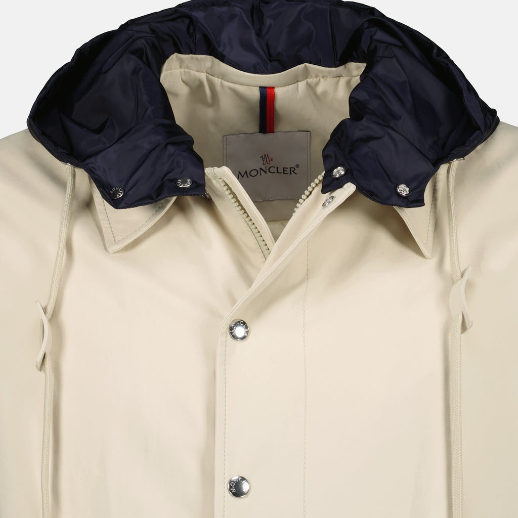 Image de l'article Parka à capuche Kervoyal beige de la marque Moncler pour Homme - Saison Printemps-Été 2026 - Vue détaillée_2